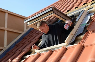 Pose de fenêtres de toit Velux à Mastaing
